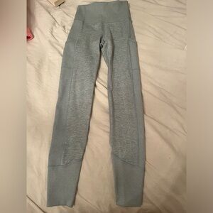 Aerie teal leggings size xs